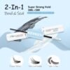71HVI6TO7DL._SL1500_.jpg KevKev Lash Bond and Seal Waterproof Bond and Seal Lash Glue for Lash Clusters Mascara Wand Cluster Lash Glue Eyelash Bond and Seal Strong Hold for 72 Hours Avoid Stickiness (5ml+5ml)