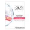 Olay Daily Facials, Daily Clean Makeup Removing Facial Cleansing Wipes, 5-in-1 Water Activated Cloths, Exfoliates, Tones and Hydrates Skin, 66 count