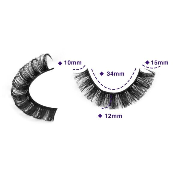 71HkMb97mUL._SL1500_.jpg wiwoseo False Eyelashes Russian Strip Lashes Natural Look Lashes Wispy Volume Russian Lashes 3D Effect Fake Eyelashes 10 Pairs Pack