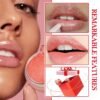 71Hxe5ovI1L._SL1500_.jpg 2PCS Strawberry & Orange Conditioning Lip Scrub Kit,Moisturizing Lip Sleeping Mask Long Lasting Hydrating Lip Scrubber Exfoliator Lip Care Products for Men & Women