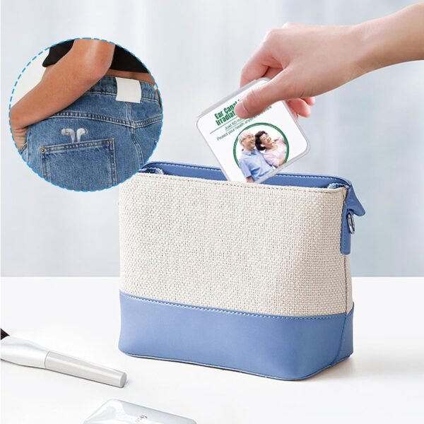 Red Light Therapy for Ears, USB Ear Care Red Light Device for Daily Use, Portable Red Light Ear Therapy Device to Promote Ear Comfort and a Soothing Experience