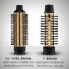 71IYBaY07FL._AC_SL1500_.jpg Conair 2-in-1 Hot Air Curling Combo, Includes 1.5-inch Curl Brush and 1-inch Aluminum Bristle Brush