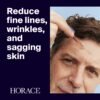 HORACE Bio-Retinol + Argireline Peptide Face Serum for Men - For Wrinkles, Dark Spots and Elasticity - Vegan Skin Care for All Skin Types - Unscented, 30ml
