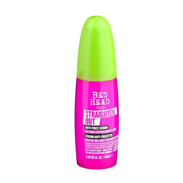 TIGI Bed Head Straighten Out Anti Frizz Serum for Smooth Shiny Hair 3.38 fl oz