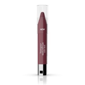 71ImRDFLB9L._SL1500_.jpg Neutrogena MoistureSmooth Color Stick for Lips, Moisturizing and Conditioning Lipstick with a Balm-Like Formula, Nourishing Shea Butter and Fruit Extracts, 80 Rich Raisin,.011 oz