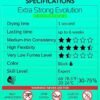 71JPvPexTlL._SL1500_.jpg Stacy Lash Extra Strong Evolution Advanced Eyelash Extension Glue (0.17fl.oz/5ml)/ 1Sec Dry /6Weeks Retention/Black Adhesive/Professional Supplies