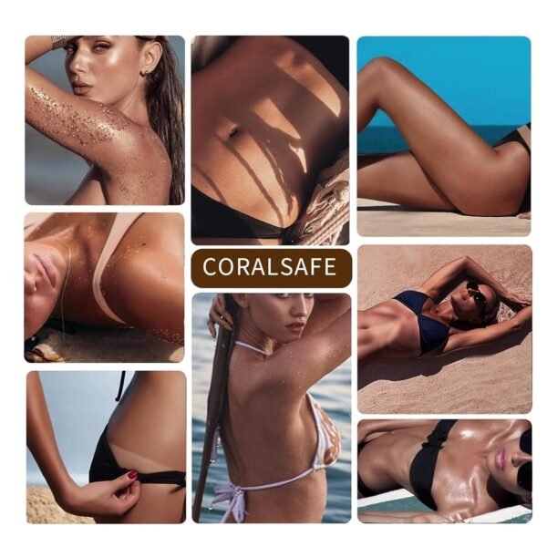 Intensive Tanning Gel,Gold Shimmer Intensive Tanning gel, Natural Ta nning Accelerator Cream G el,Tanning oil,Browning Tan(150g/5.29oz)