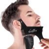 2PCS Men's Beard Shaping Styling Tool Set with Comb, 2025 Version Precision Edging for Jaw, Cheek & Neck Lines, Works with All Beard Razors & Trimmers (Large Size)