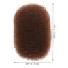 71JyDGPH2pL._SL1500_.jpg Beaupretty 3pcs Volume Bump Up Hair Sponge Inserts and Puff Cushion Clips - Hair Styling Tools for Women Girls