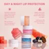 71K0mNKiUJL._SL1500_.jpg Lip Mask Set, 1 Lip Scrub +3 Overnight Lip Mask, Lip Glowy Balm and Scrub for Women, Exfoliating and Hydrating Dry, Chapped, Crack Lips, 4 Pack Lip Skincare Gift Set