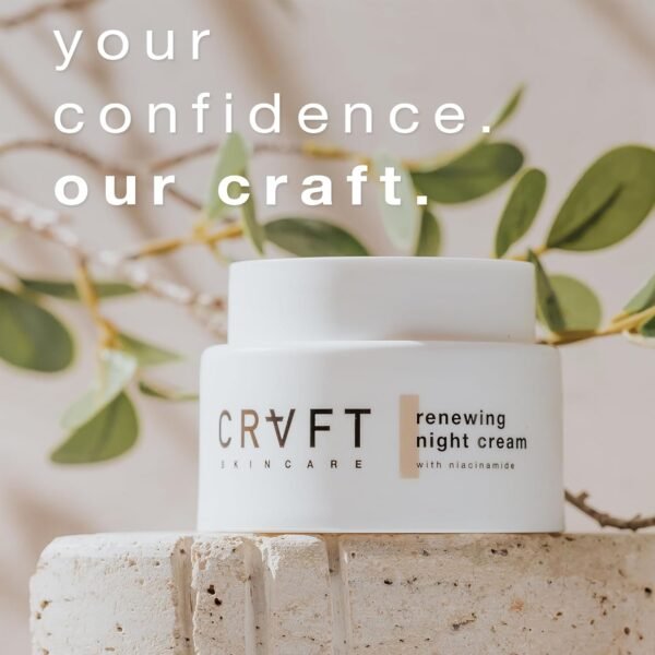 71KJfeSGDIL._SL1500_.jpg Hair Craft Co. Night Cream Moisturizer for Face 1.5oz – Hydrating for Face Anti-Aging, Wrinkle Prevention, & Nighttime Skin Renewal - 30 Day Supply