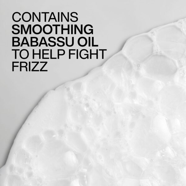 Redken Frizz Dismiss Conditioner - Frizz Control for All Hair Types, Moisturizes & Smoothes, Enhances Shine, With Babassu Oil