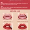 71KYJbJCY3L._SL1500_.jpg Lip Stain Liner Pen Set-4 Pcs Hydrating Lip Stain Lip Liner Pencil Kit,Longlasting Waterproof Smudgeproof Matte Color Look,Precise Chisel Tip Smooth,Women's Day Makeup Gift Kit for Women Girl