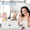 71KgaaQZVoL._AC_SL1500_.jpg Hair Tool Organizer, Hair Dryer Holder with Drawer, Bathroom Countertop Organizer for Bathroom Accessories, Blow Dryer Organizer for Hair Styling Tools, Vanity Organizer for Home, Vanity, Kitchen