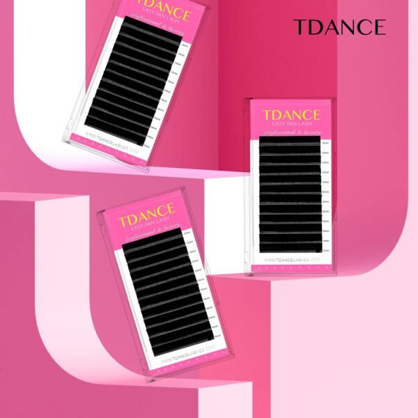 71L47GxYFAL._SL1500_.jpg TDANCE Easy Fan Lash Extension Rapid Blooming Volume Eyelash Extensions C CC D DD J B L Curl 0.03-0.12mm Thickness Easy Fan Volume Lashes Self Fanning Eyelashes Extension (D-0.07,8-15mm)
