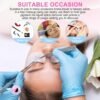 71L6u5HC-fL._SL1500_.jpg NXJ INFILILA Glue Rings, 100PCS Disposable Plastic Glue Rings for Eyelash Extensions, Nail Art Tattoo Holder, Blossom Smart Cups for Eyelash Extension Supplies Pink