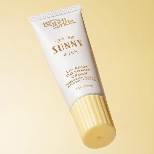 71LLrU1ySL._SL1500_.jpg Bondi Sands Sunny Kiss SPF 60 Coconut Crush Lip Balm, Nourishing + Hydrating Broad Spectrum Sunscreen, Long-Lasting Protection, Glossy Finish, 0.3 Oz