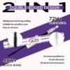 71Lby9YK5lL._SL1500_.jpg GAQQI Lash Cluster Glue, Lash Bond and Seal Waterproof, Bond & Seal Eyelash Glue for Clusters, Eyelash Adhesive Black Long-Lasting 72H, Latex-Free(5ml+5ml)