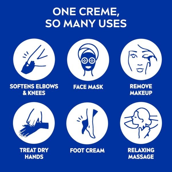 NIVEA Creme Body, Face and Hand Moisturizing Cream, Limited-Edition Pride Creme Jar, Rich Body Cream for Dry Skin with Provitamin B5, 8.4 Oz Jar