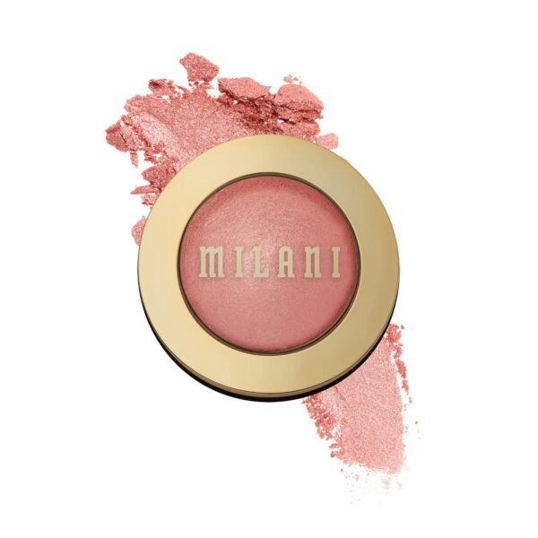 71MA9ELdqVL._SL1500_.jpg Milani Baked Blush, Powder Blush for Cheeks, Cruelty Free Makeup - Shape, Contour & Highlight Face for a Shimmery or Matte Finish -Petal Primavera