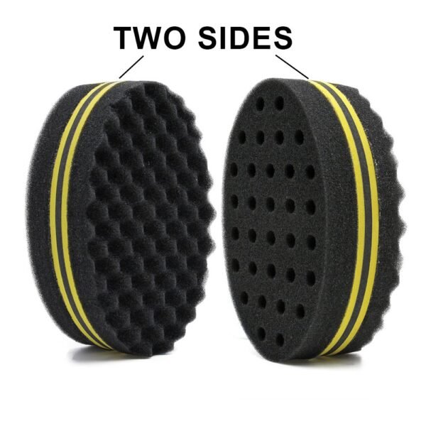 4 Pcs Varied Small Hair Twist Sponge Brush For Dreads Locking Twist Afro Curl Coil Wave Hair Care Tool (Blend)