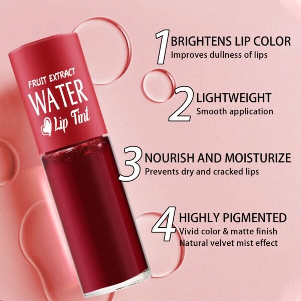 71MHLFTgy6L._SL1500_.jpg 7 Colors Lip Tint Stain Set, Plumping Mini Liquid Lipstick, Korean Lip Gloss Moisturizing Natural, Multi-Use Lip and Cheek Tint, Long lasting Non-Stick Cup Waterproof,High Pigment, Vivid Color (SET A)
