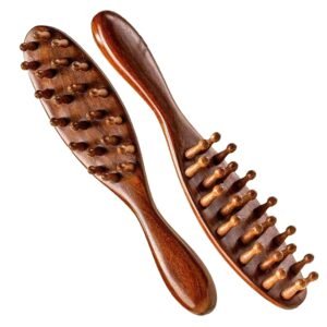 71MLQ8q4eQL._SL1500_.jpg Locsanity Natural Sandalwood Locs Brush – Ergonomic Dreadlock Detangling Hairbrush with Natural Bristles for Twists & Loc Maintenance – Compact Travel Size & Durable Styling Tool for Men & Women
