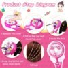 71MYt0GgxuL._SL1500_.jpg Automatic Hair Braider - Electric Hair Braiding Machine for Girls, DIY Styling Kit with Hair Accessories, Creative Hair Decorations for Kids, Birthday Gift for Girls Ages 3-12