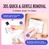 BEPHOLAN Cluster Lash Glue Remover 100ml, DIY Eyelash Extension Remover, Bond & Seal Adhesive Self Use, for Sensitive Eyes, Eye Makeup & Mascara Remover
