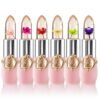 71MrqQjQZ4L._SL1500_.jpg 6 Pcs/Set Flower Jelly Lipstick Set Temperature Change Moisturizer Long Lasting Nutritious Balm Magic Color Change Lip Gloss
