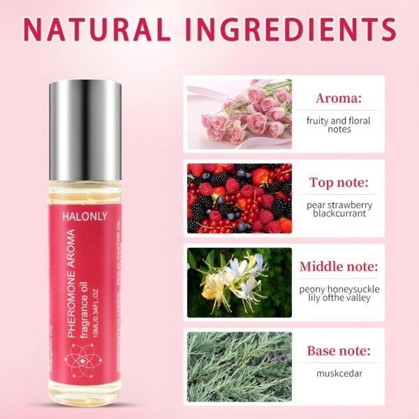 71N8yGrjnLL._SL1500_.jpg Roll-On Pheromone Perfume for Women, rollerball perfume, travel perfume, clean perfume Long-Lasting Pheromone-Infused Essential Oil - 0.34 fl.oz (10mL)