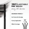 71NTCBKRSmL._SL1500_.jpg Lash Cluster Glue, Lash Bond Black Lash Glue for Eyelash Clusters DIY Eyelash Extension, Waterproof Strong Hold Individual Lash Adhesive with Mascara Wand Home Use 5ML, Black/Clear