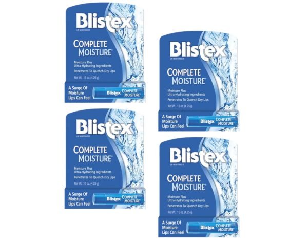 71NlzaTtTEL._SL1500_.jpg Blistex Complete Moisture Lip Balm, 4 pack