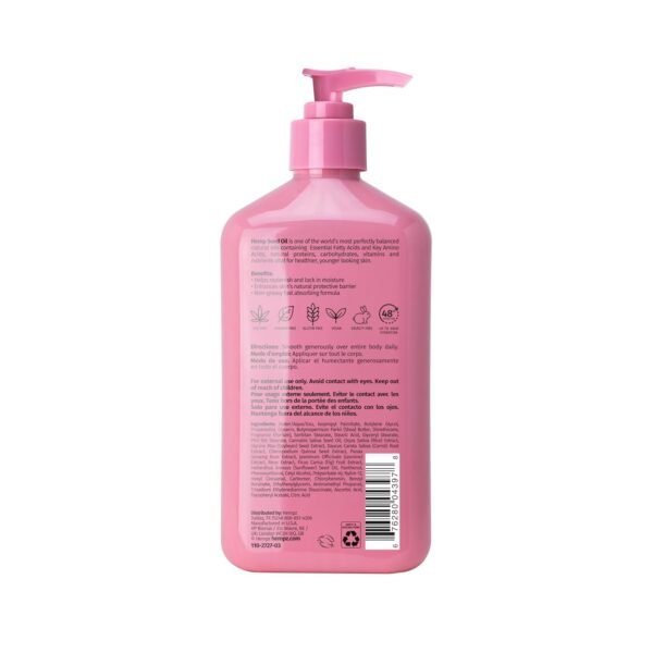 Hempz Sweet Jasmine & Rose Herbal Body Moisturizer for Women, 17 Fl. oz. - Moisturizing Lotion with 100% Pure Hemp Seed Oil, Collagen, Shea Butter - Hydrating Vegan Lotion for Dry Skin