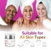 71O6N1334qL._SL1500_.jpg Hibiscus and Honey Firming Cream, Neck Firming Cream, Skin Tightening Cream, Skin Firming and Tightening Lotion for Face and Body, Anti-Wrinkle Facial Moisturizer with Collagen, 1.85 Oz/55ml