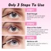 71OE1ZrA-IL._SL1500_.jpg Lash Bond and Seal Waterproof Cluster Lash Glue for Eyelash Extensions Strong Hold 72 Hours High Adhesive Gentle Non-Irritating 2-in-1 Bond and Seal Use at Home by Wendy Lashes(Black,5ml+5ml)