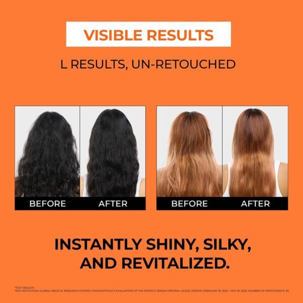 Mise En Scene Perfect Serum Original Bigger Size - Hair Oil for Frizzy & Dry Hair, Hydration and Nutrition Hair Essence for Damage Care, Floral Fragrance, Korean Hair Care Product, 3.71 Fl Oz.