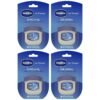 Vaseline Lip Therapy Original 4-Pack – Moisturizing Lip Balm for Very Dry Lips in Mini Jars, 0.25 Oz Ea