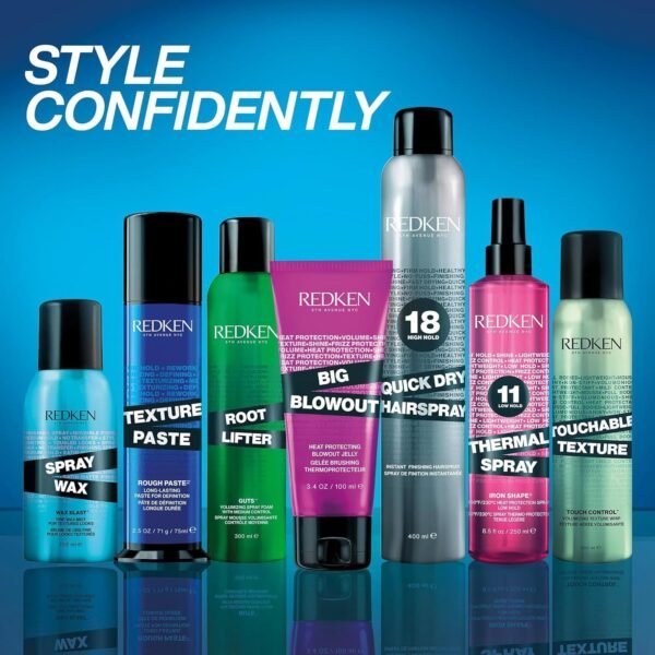 Redken Long-Lasting Styling Paste For All Hair Types - Adds Long-Lasting Texture & Definition With Flexible Control, Medium Hold