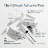 71OaU1jCtIL._SL1500_.jpg FlutterHabit Made for This Adhesive for Eyelash Extensions - Your Ultimate All-Day Hold Lash Cluster Glue for Effortless, Stunning, and Long-Lasting Eyelashes - All-in-one Lash Glue