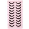 71OdfIzjv0L._SL1500_.jpg wiwoseo False Eyelashes Russian Strip Lashes Natural Look Lashes Wispy Volume Russian Lashes 3D Effect Fake Eyelashes 10 Pairs Pack
