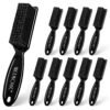 71Omg4VFruL._SL1500_.jpg NICEMOVIC Barber Clipper Brushes, 10 Pcs Plastic Handle Nylon Bristles Cleaning Brush, Multifunctional Cleaning Supplies for Hair Styling Tools, Kitchen Sink, Shoes (Black)