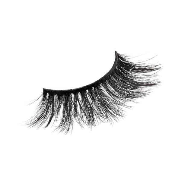 KISS Lash Couture 3D Matte False Eyelashes, 'Matte Cheviot', 18mm-20mm, Includes 4 Pairs Of Lashes, Contact Lens Friendly, Easy to Apply, Reusable Strip Lashes