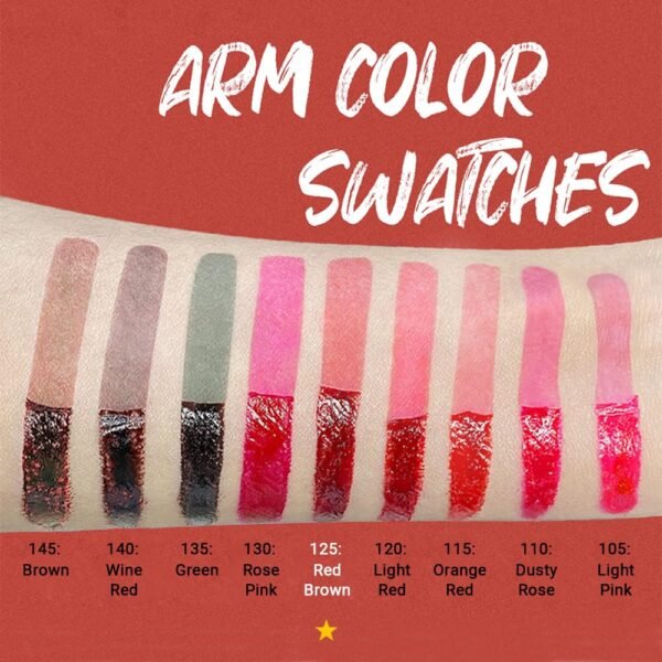 71OuAvGZN6L._SL1000_.jpg evpct Lip Tains Peel off, Peel off Lip Liner Tattoo Lip Stain Tint Gloss Marker Makeup, Long Lasting Waterproof 24 Hours Matte Finish Transfer-proof Pigmented Color Stay Lipsticks, 125 Nude Pink