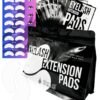 100 Pairs Set Premium Under Eye Gel Pads for Eyelash Extension - Lint Free Patches with Vitamin C and Aloe Vera by Stacy Lash supplies and Beauty tools - Hydrogel Eye Pads - Skin Moisturizes