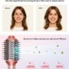 71OxvTdaEBL._SL1500_.jpg 5 in 1 Hair Styler Hair Dryer Brush - High-Speed Hot Air Styler Wrap, Fast Drying No Heat Damage Ionic Blow Dryer Brush for Volumize, Curl, Straighten, Frizz-Free Multi Stylers with Travel Bag