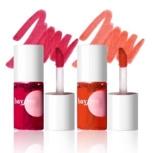 71Oz3Cz4qUL._SL1500_.jpg Lip Tint Stain, Long Lasting Korean Lip Stain Set, Non-sticky Waterproof Lightweight Lip and Cheek Tint, Moisturizing High Pigment Water Tint, Matte Finish Lip Tint