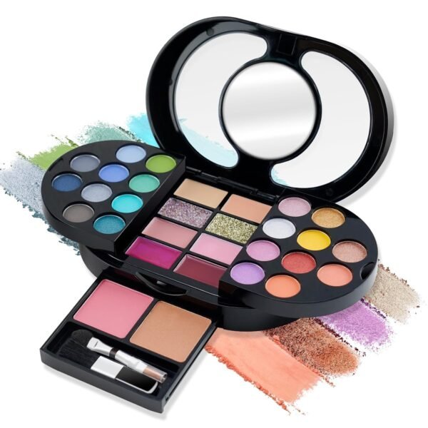 Color Nymph Makeup Palette for Girls, Travel Make up Kit Real Makeup Pallet Mini Size Makeup kit All in One Beauty Set Washable Protable Compact for Travel Party Touch Up