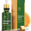 71PRNW2Bi0L._SL1500_.jpg Tree of Life Beauty Vitamin C Skin Care Set, Skin Brightening Face Oil for Dark and Age Spots, Facial Serums for Dry and Sensitive Skin with Hyaluronic Acid & Vitamin E for Soft Smooth Skin, 1 Fl Oz