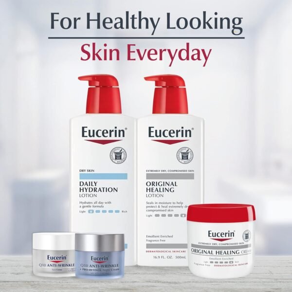 Eucerin Original Unscented Hand and Body Moisturizer Lotion 16 oz. Pump Bottle 72140011020 1 Ct
